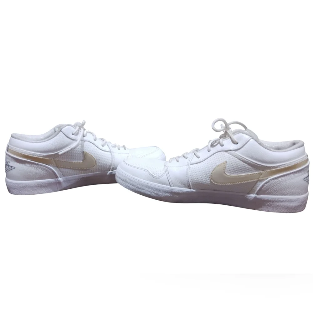 Jordan 1 V.2 Low White Patent Size 11.5 Sneakers